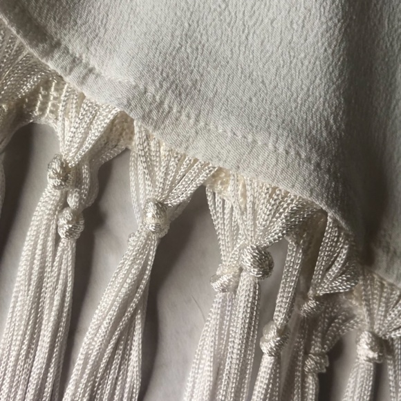 NWOT Sugar Lips Long Ombre Fringed top - Picture 7 of 17